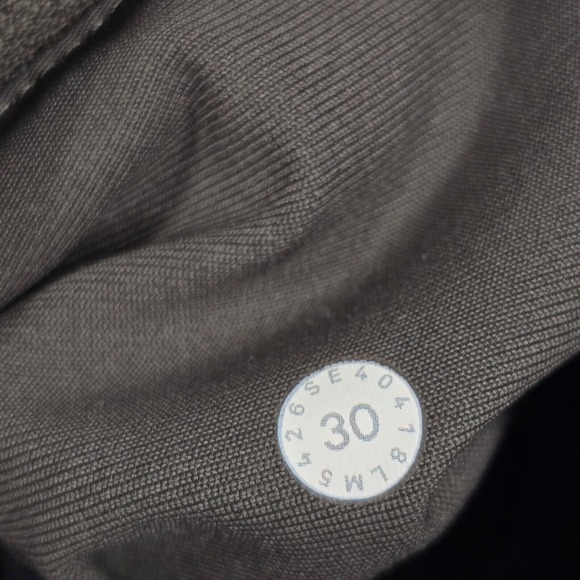 Lululemon ABC Pant Mens 30 (Fits 30x31) Gray Classic Warpstreme Stretch Office - Picture 6 of 11